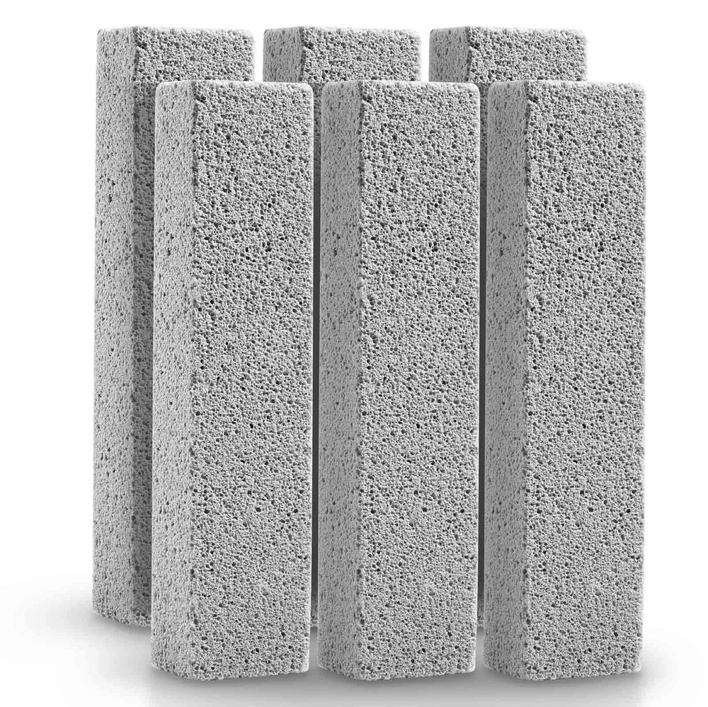 6 Pack Pumice Stone for Toilet Bowl Cleaning, Scouring Stick Remove Toilet Bo…