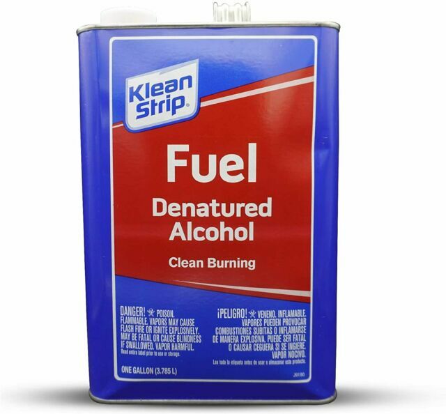 Klean Strip Denatured Alcohol Clean Burning Fuel 1 gal Marine Clean Burning
