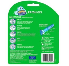 Toilet bowl cleaner gel rainshower scent starter kit scrubbing bubbles