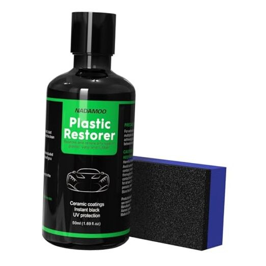 Plastic Restorer Highly Concentrated Ceramic Coating for Cars, Back to 50ml