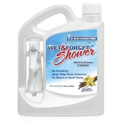 Wet & Forget 64oz. Weekly Shower Cleaner Spray Soft Vanilla Bleach Free No Scrub