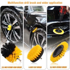 Drill Brush Set, 22 Pcs Drill Scrubber Brush Kit Includes All Purpose Drill B…