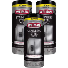 12 Oz. Stainless Steel Cleaner Wipes (3-Pack)