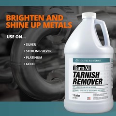Tarnish Remover 128 Fl Oz Industrial Grade Non Flammable Cleaner