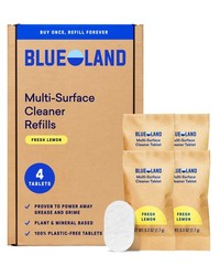 Multi-surface Cleaner, 4-Pack Refill, Fresh Lemon Scent, All-Purpose, Eco-Fri…
