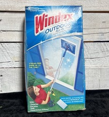 Windex Outdoor All-In-One Glass Cleaning Tool Starter Kit New Open Box