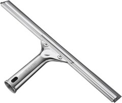 Unger Professional 12” Stainless Steel Window & Glass Cleaning Squeegee
