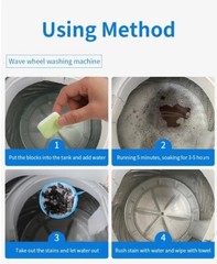 DDOXOO Powerful Washing Machine Cleaner – 20g x 12 Tablets. x 2 Boxes