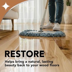 Weiman Hardwood Floor Cleaner and Polish – Cleans Vinyl Tile, Solid, Laminate, N
