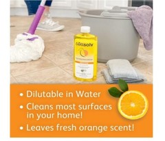 Citra Solv Valencia Orange, Concentrate Cleaner & Degrease, 8 Oz. Pack Of 2