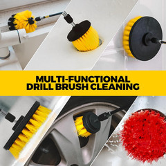 22Pack Drill Brush Attachments Set,Scrub Pads & Sponge, Buffing Pads,Power Scrub