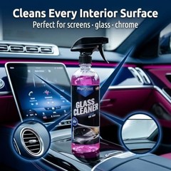 Car Glass Cleaner (1 Gallon) – Ammonia-Free Window 128 Fl Oz (Pack of 1)