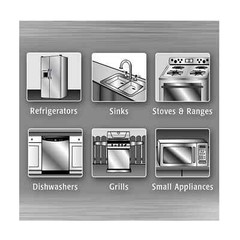 Weiman Stainless Steel Cleaner and Polish, 17oz – 3 Pack – Free Shipping