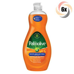 6x Bottles Palmolive Orange Citrus Scented Liquid Dish Soap | 20 fl oz
