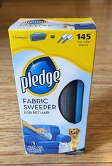 Pledge Fabric Sweeper For Pet Hair Multi-Use Disposable Sweeper Discontinued