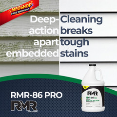 RMR-86 Pro Contractor Grade Mold Stain & 128 Fl Oz (Pack of 1), Pale Yellow