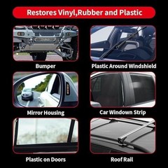 Revive Faded Plastic, Rubber Vinyl Ultimate Solution for Car Trim Size: 2.Pack