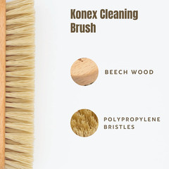 Nylon Fiber Economy Utility Cleaning Hand Brush | Heavy Duty Hand-Held Scrub Bru