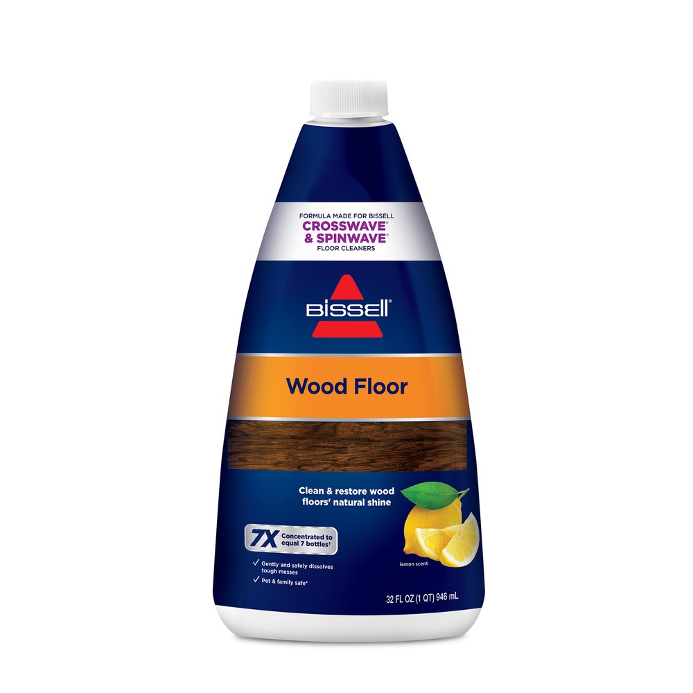 BISSELL Wood Floor Formula for CrossWave & SpinWave – 32oz bottle| 1929