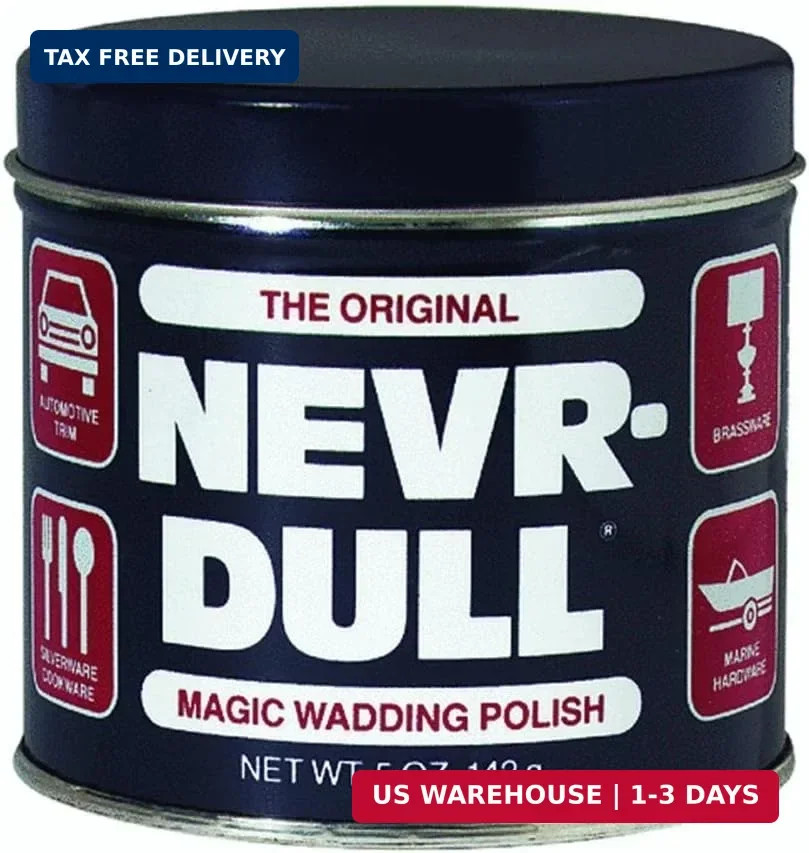 George Basch N/D Never-Dull Magic Wadding Polish 5 oz