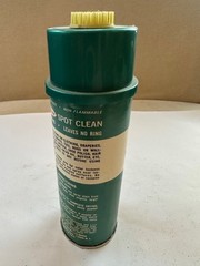 Vintage Glamorene Spot Clean Retro 7oz Aerosol Can with Scrub Brush on the Cap