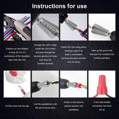2 Pcs Upgraded Wire Twister Tool for Drill, Compact Wire Nut Twister for DIY …