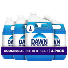 Dawn Professional Pot and Pan Detergent, Regular Scent, 3.8L (Case of 4)
