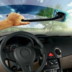 Microfiber Windshield Clean Car Auto Wiper Cleaner Glass Window Tool Brush Kit