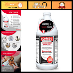 Odor Eliminator Spray – Original Scent, Half Gallon Size, Pet Safe, Long-Lasting