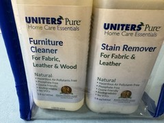 Furniture Cleaner UNITERS PURE Home Care Essentials Stain Remover Set New