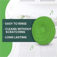Scotch-Brite Non-Scratch Plastic Scrubbing Pads, Cleans Dishes 3 Scrubbing Pads.