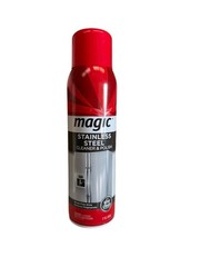 Magic Stainless Steel Cleaner & Polish Refrigerator Sink Range 17oz Streak-Free