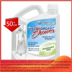 Wet & Forget Shower Cleaner- Fragrance Free – 64 fl oz