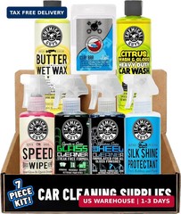 Chemical Guys Starter Car Care & Cleaning Kit, 7-Piece Detailing Car Wash Kit wi