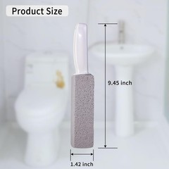 Bexter 2-Pack Value Toilet Bowl Pumice Cleaner with Handle – Removes Hard Water