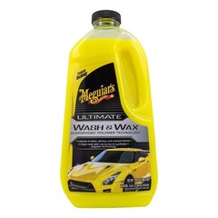 Meguiars Ultimate Car Wash and Wax, Hybrid Glossy Shine and Protection, 48 fl