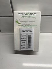 NEW WORRYNOMORE Fabric & Leather Cleaner-new Open Box Seal Is Broken See Picture