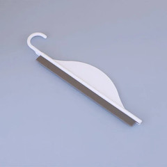 Mini Plastic Glass Mirror Scraper Holder Window Shower Cleaning Wiper Tool Bathr