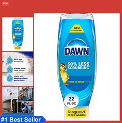 Dawn EZ-Squeeze Ultra Dish Soap Dishwashing Liquid, Original Scent, 22.0 fl oz