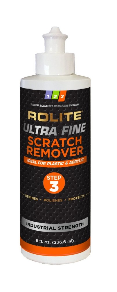Ultra Fine Scratch Remover (8 fl. oz.) for Plastic & Acrylic Surfaces Includi…