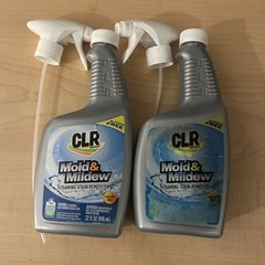 CLR Brands Mold and Mildew Stain Remover, 32 oz. Spray Bottle, Pack of 2