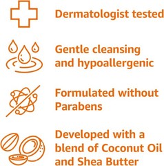 Hypoallergenic Body Wash for Sensitive Skin, Creamy Lather, Paraben Free, 22 fl