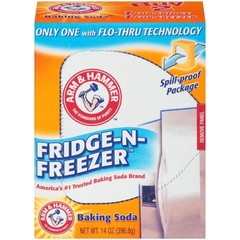 (5 pack) ARM & HAMMER Baking Soda Fridge-n-Freezer Odor Absorber, 14 oz Box