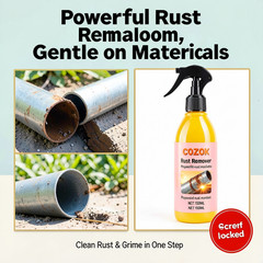Rust Remover 150ml,Metal Cleaner and Degreaser for Rusty Components