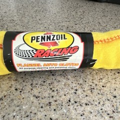 Pennzoil Racing Vintage 2008 Flannel Auto Cloths 3-Pack 16 in x 24 in Automotive