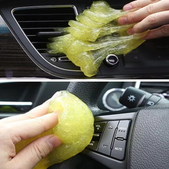 NewAuto Car Cleaning Pad Glue Powder Cleaner Magic Cleaner Dust Remover Gel Hom