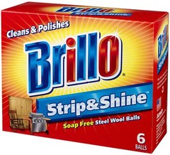 Strip & Shine Steel Wool Balls 6count
