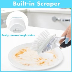 Soap Dispensing Dish Brush Refill Heads Handle Wand Replacements 8 PACK