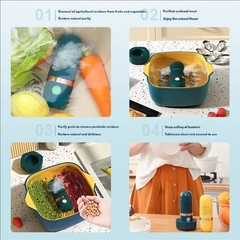 Vegetable and Fruit Cleaner Machine, Purified Water-Proof Fruit Cleaning Device