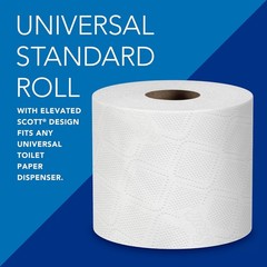 Scott Professional 100% Recycled Fiber Standard Roll Bulk Toilet Paper (13217)